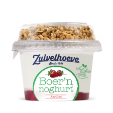 Boer'n Noghurt® Aardbei & Muesli 170g